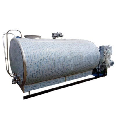 1000L Milk Chiller Tank 2.5kw Milk Cooling Tank Untuk Menyimpan Susu Segar