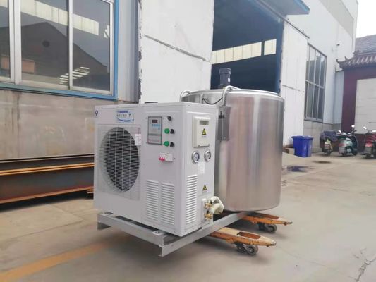 Tangki Susu Stainless steel 304 Massal 8000 Liter Untuk Peternakan Perah