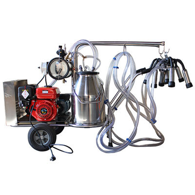 Dairy Farm Electric Automatic Diesel Kambing Mesin Pemerah Susu Sapi 2 Ember