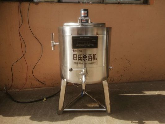 Calf Goat Home 100 Liter Industri Susu Mini Pasteurizer Tinggi Efisien
