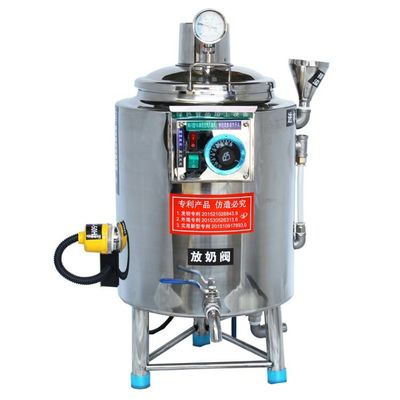 Mini Listrik 20L Mesin Pasteurisasi Susu Kecil Cair Jus Es Krim Segar