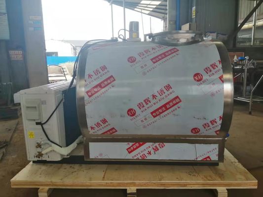 Unit Pendingin Sistem Kontrol Listrik Tangki Pendingin Susu Stainless Steel