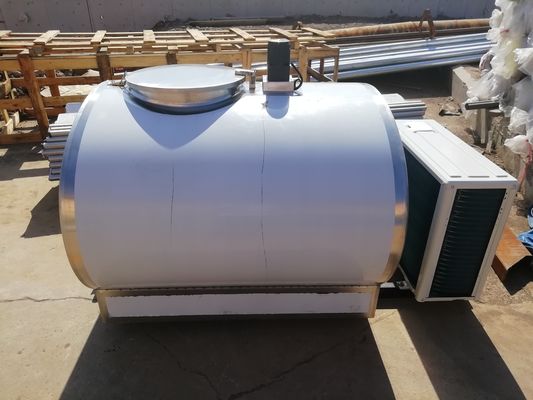 Unit Pendingin Sistem Kontrol Listrik Tangki Pendingin Susu Stainless Steel