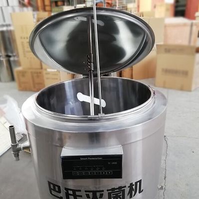 200 Liter 304 Stainless Steel Pasteuriser Ketahanan Korosi