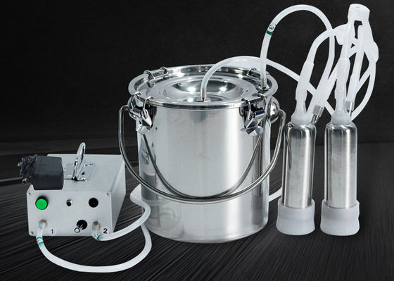 Mesin Pemerah Susu Sapi Stainless Steel Listrik Portabel Hemming Diperkuat Untuk Umur Lebih Lama