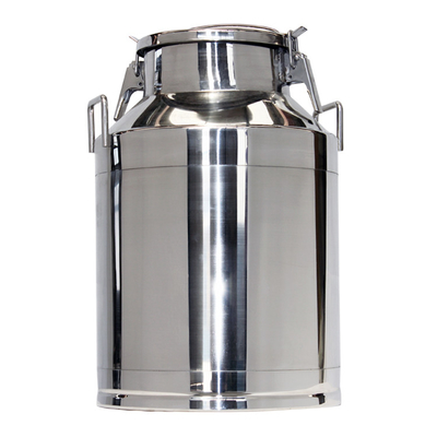 Kapasitas Berbeda Besar 30L Susu Stainless Steel Massal Bisa Wadah Penyimpanan Makanan