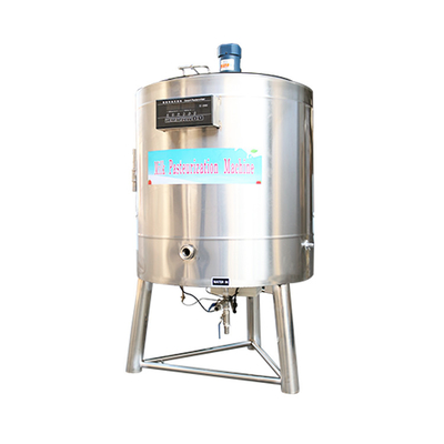 Htst 500l Batch 100 Liter 50l pasteurizer susu rumah kecil Stainless Steel