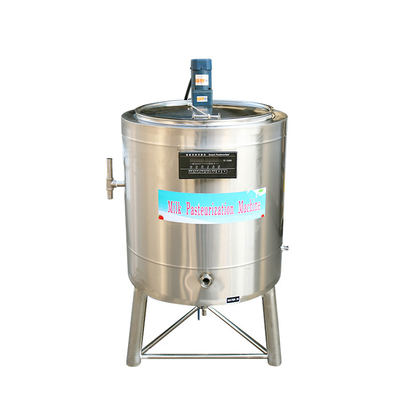 Htst 500l Batch 100 Liter 50l pasteurizer susu rumah kecil Stainless Steel