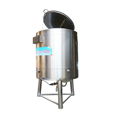 Htst 500l Batch 100 Liter 50l pasteurizer susu rumah kecil Stainless Steel