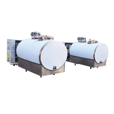 Tangki Pendingin Susu Penyimpanan Berjaket Ganda 500L Stainless Steel 304
