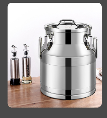 Drum Segel Stainless Steel 304 Tebal 20L Untuk Susu