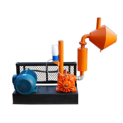 Kebisingan Rendah 4kw 50hz Rotary Vane Vacuum Pump Tipe terhubung langsung