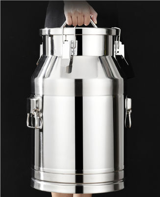 Tangki Penyegel Stainless Steel 304 Anti Bocor Keras Untuk Peternakan Susu