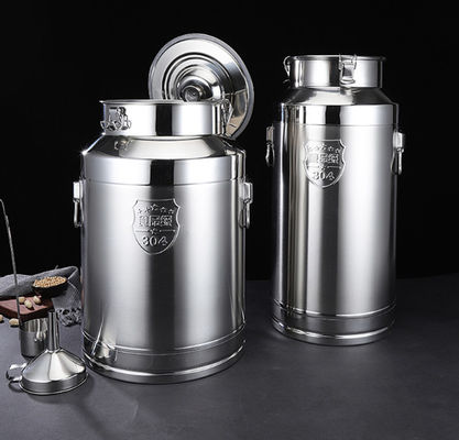 Tangki Penyegel Stainless Steel 304 Anti Bocor Keras Untuk Peternakan Susu